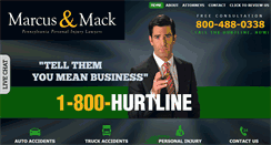 Desktop Screenshot of marcusandmack.com